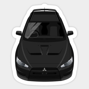 Lancer Evolution X Evo 10 2008-2016 - Black Sticker